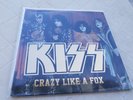 KISS  -  crazy like a fox  -   2 x  lp  - white