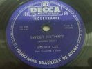 BRENDA LEE - Sweet Nothin 78 RPM BRAZIL ONLY on EX- ======It's NOT lp mono promo