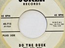 AUTOGRAPHS Do the Duck JOKER 45 mod popcorn R&B VG++ 7” HEAR