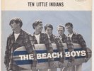 BEACH BOYS Ten Little Indians RARE Sweden 45 ALT misprint sleeve SWEDISH surf