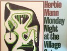 Herbie Mann Monday Night At The Village Gate Atlantic Vinyl LP