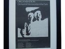 ORCHESTRAL DARK+OMD+Organisation+POSTER+AD+RARE+ORIG 1980+FRAMED+FAST WORLD SHIP