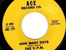 THE 5 P.M. - HOW MANY DAYS/AUBURN RED - MOODY NEW ENGLAND GARAGE 45 - HEAR