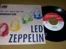 LED ZEPPELIN PORTUGUESE SINGLE 7/45 IMMIGRANT SONG *PROMO* PORTUGAL RARE