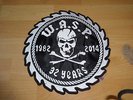 W.A.S.P. Patch Shape Heavy Metal Metal Church Back Patch Backpatch ULTRA RAR
