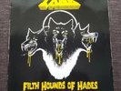 Tank Filth Hounds Of Hades Lp Made In Germany Original VG 1982 Metal