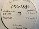 DISCHARGE The Filth Rare 1980 Ex Tiny Label Punk Single Anytown Go Round Records