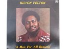 HILTON FELTON A MAN FOR ALL REASONS LP RARE PRIVATE JAZZ FUNK Signed Autograph