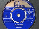 JIMMY PAGE she just satisfies/keep moving Orig UK FONTANA 45  1965 EX++