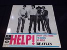 THE BEATLES - HELP EP  1965 PARLOPHONE GEOS 234 SWEDEN UNIQUE PIC SLEEVE VG+