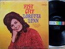 COUNTRY LP: LORETTA LYNN Fist City DECCA DL 74997 stereo (1968 original) VG+