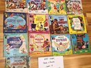 Book and Record Sets Peter Pan Walt Disney Sesame 33 1/3 & 45 over 30 Misc items