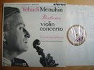 UK HMV ASD 377 BEETHOVEN Violin Concerto MENUHIN SILVESTRI White/gold 1.ed. NM