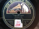 THEATRE STAR VIOLET LORAINE - ‘CIGARETTE LAND’ 12” 1919 HMV 78 TOBACCIANA