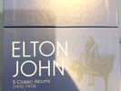 ELTON JOHN COMPLETE 1ST 5 CLASSIC ALBUM SELECTION EARLY 70s LP-REPLICA CD BOXSET