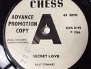 **DEMO** BILLY STEWART SECRET LOVE / LOOK BACK AND SMILE UK CHESS 1966 PROMO