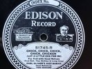  EARL OLIVER’S JAZZ BABIES - ‘SHOW THAT FELLOW THE DOOR’ EDISON DIAMOND DISC HOT