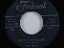 R&B Popcorn 45 KENNY MARTIN My Love Is Coming Down FEDERAL HEAR
