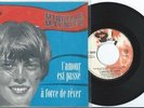 SP JUKE BOX/PHOTO/MIREILLE MATHIEU: L'AMOUR EST PASSE -1968 PRES FRANCE/BELGIQUE