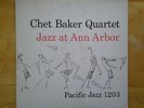 CHET BAKER Live In Ann Arbor LP Pacific Jazz DG Mono Red Vinyl Russ Freeman