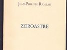 partition Jean-Philippe Rameau, Zoroastre