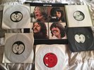 the beatles vinyl lp record Let It Be Original 1970s  Plus Five Singles 7”