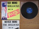 SEX PISTOLS Never Mind The Bollocks JAPAN 1977 1st Press LP w/ OBI YX-7199-AX