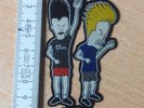 RARE WOVEN BEAVIS AND BUTT-HEAD PATCH  BUTTHEAD REN AND STIMPY DARIA KING OF