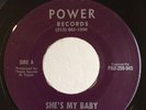 Garage Punk 45 The Gigolos She's My Baby on Power HEAR VG++