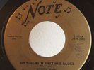 Indiana Rockabilly 45 Ronnie Haig Rocking With Rhythm & Blues on Note HEAR
