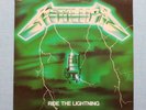 Metallica - Ride The Lightning - French Green Cover 1984 - Bernett SB18026 EX