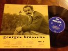 Original 25 cm GEORGES BRASSENS N*4 /presage hollande/philips 76064