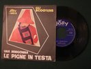 45 giri  gli scooters una minigonna Con le pigne in testa rock jolly hi-fi