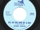 BARRY WHITE - All In The Run Of A Day.     Northern Soul