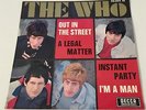 THE WHO - OUT IN THE STREET / LEGAL MATTER + 2 - French DECCA 7