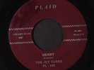 JET TONES: Henry / Twangy 45 (clean copy, close to VG+, lbl smear)