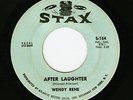 NORTHERN SOUL 45 WENDY RENE AFTER LAUGHTER / WHAT WILL TOMORROW BRING STAX 154