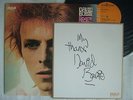 PROMO ONLY AUTOGRAPHED SHEET / DAVID BOWIE SPACE ODDITY / JAPAN
