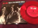 The Jam ?– This Is The Modern World (Live E.P.) RARE RED VINYL 7