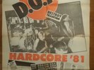 DOA Hardcore 81 Promotional Radio Station Record Store Poster Punk Survivor