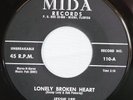 HEAR IT 50's Doo-Wop 45 rpm record Jessie Lee 