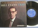 LP Bill Evans Trio - Portrait In Jazz - VG++ Riverside 12-315 - Paul Motian
