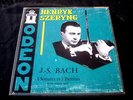 HENRYK SZERYNG/BACH/3 SONATES ET 3 PARTITAS/RARE FRENCH ODEON ODX 122/NO INSERT/