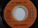 Northern Soul 45 JOHN ROBERTS I'll Forget You DUKE HEAR