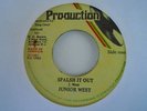 JUNIOR WEST Spalsh it Out PRODUCTION Heavy Roots Reggae Killer  7
