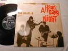 THE BEATLES A HARD DAYS NIGHT JAPAN ORIGINAL FILM COVER ODEON RED WAX OP-7123