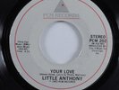 Modern Soul Boogie 45 LITTLE ANTHONY Your Love PCM VG++ HEAR
