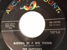 Northern Soul 45 RARE The Sapphires Gonna Be A Big Thing
