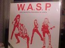 WASP W.A.S.P. Debut First 1st Album Promo Radio Station Record  w/ Unique Cover