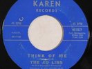 northern soul 45 RPM THE AD LIBS Think Of Me KAREN G HEAR every boy every girl